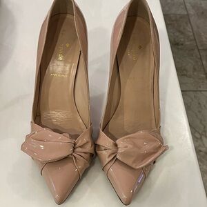 Kate Spade Pink Patent Leather Pumps